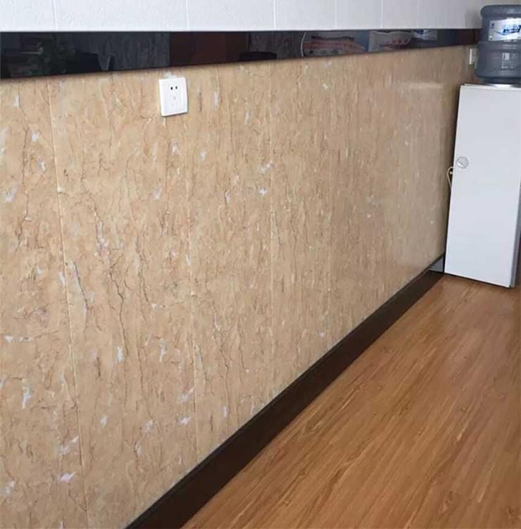 閃電金大理石鋼板內墻裝飾